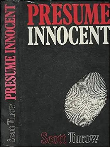 Livre présumé innocent - livre,