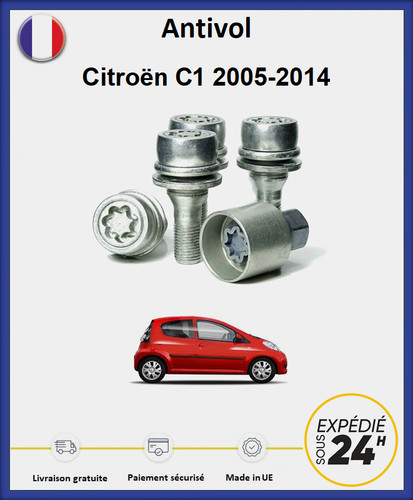 Ecrous antivol roues - de,