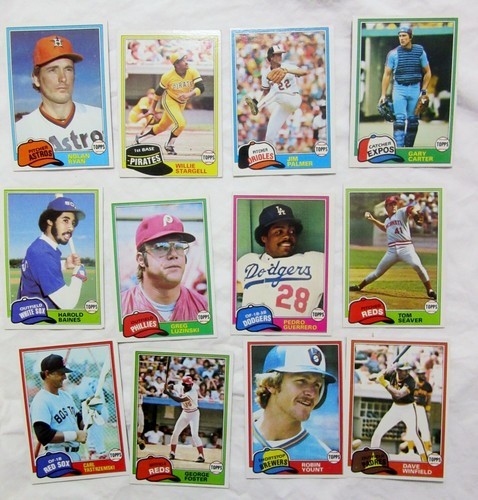 1981 topps baseball - 1981, ⚾stars