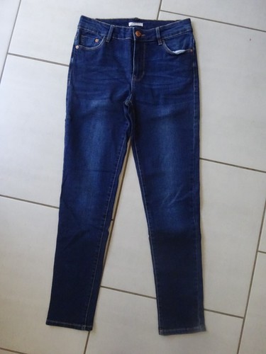 Pantalon jean bleu stretch - jean,