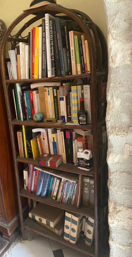 Petite bibliothèque bambou - en,