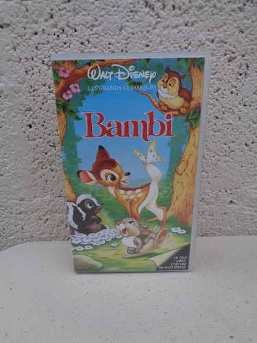 Disney bambi vhs édition - disney's, (vhs,