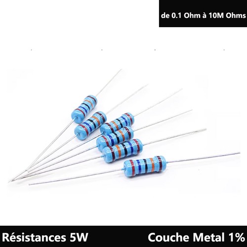 Lot resistances 1 - resistances, 1%