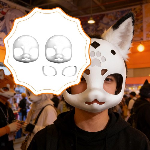 Base tête fursuit - fursuit,,