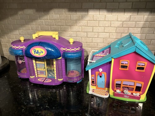 Polly pocket lot - pocket, -house