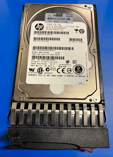 493083 001 300gb 10k 3g - hp,