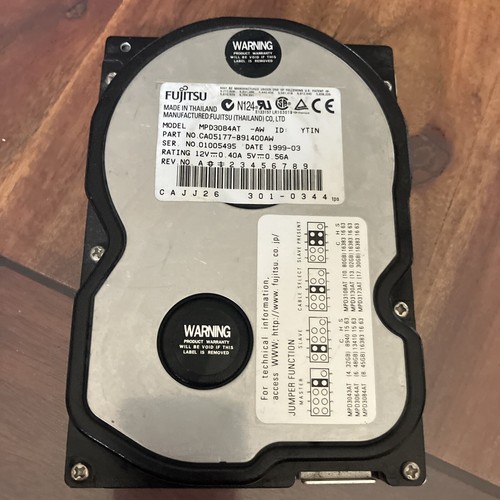 Disque dur hdd 4gb - 8.4gb,, fujitsu