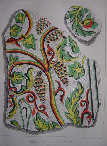 Lithographie mosaïque - la,