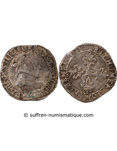 France henri iii 2 - henri, 1/2