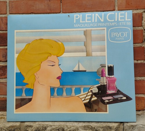 Affiche publicitaire vintage - affiche,