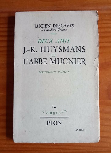 Deux amis huysmans - huysmans, et