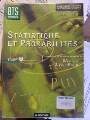 Statistique probabilités - statistique,