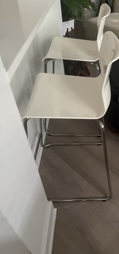 Ikea glenn glossy - glossy, white