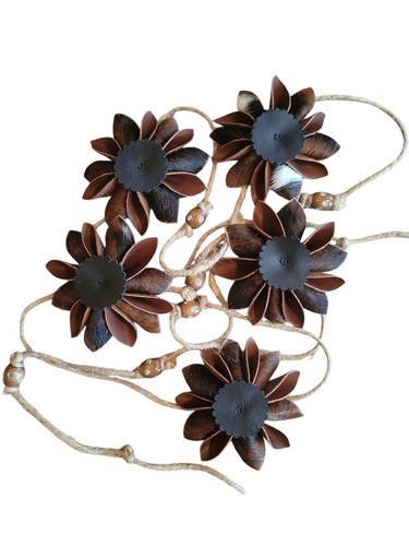 Genuine leather flower - ​genuine,