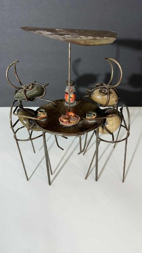 Handmade ants coffee table - handmade,
