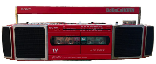 Sony dodeca horn cfs 60 - sony,