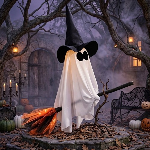 Balai gonflable spooky 6 - gonflable, 3,6