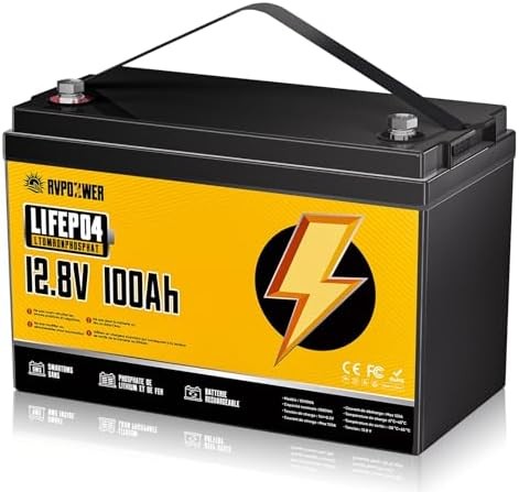 Batterie lifepo4 12v 100ah - lifepo4,