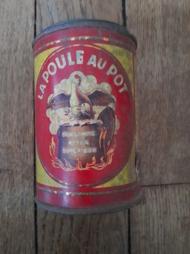 Ancienne boite poule pot - boite,