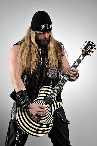 Zakk wylde with gibson - a, les