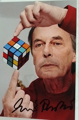 Autograph erno rubik - erno,