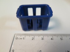 caisse porte bouteille bleue magasin supérette épicerie 3201 PLAYMOBIL 3200 3202