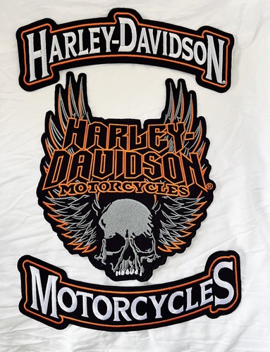 Harley davidson skull grey - skull,