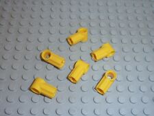 6x LEGO technic Yellow Angle Connector ref 32013 Set 8421/8457/8043/8146/8472...