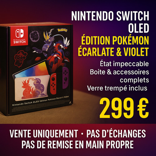 Nintendo switch oled pokémon - switch,