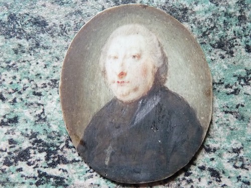 Ancien tableau miniature