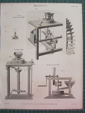 1819 Daté Antique Imprimé ~