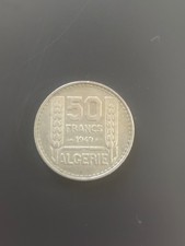 PIÈCE DE 50 FRANCS ALGÉRIE