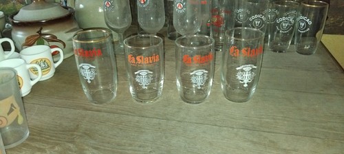 Verres bière vintage la - verres, à