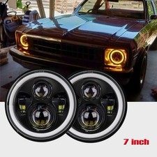 Paire De Phares LED 7 Pouces Hi/Lo DRL Pour Chevy Nova 69-79