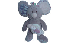 Doudou peluche musicale �l�phant Kali Nina Kenza Noukie's
