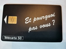 Télécarte publique Variété