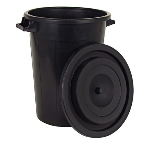 Tonne universelle 100l noir - tonne,