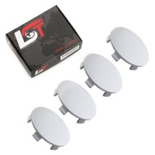 4X Capuchon De Moyeu Couvercle Cache De Jante Ø 60Mm Gris Pour VW GOLF JETTA EOS