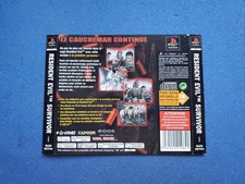 PS1 Playstation 1 jaquette