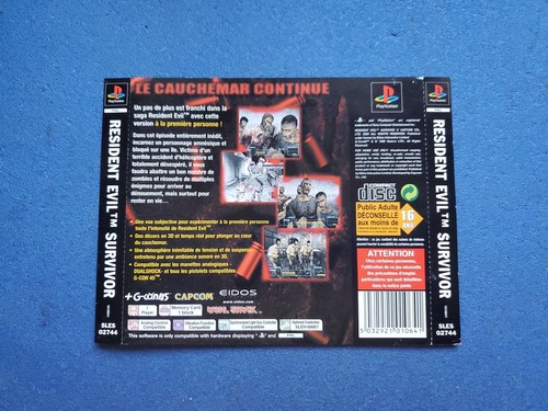 Ps1 playstation jaquette - ps1, 1