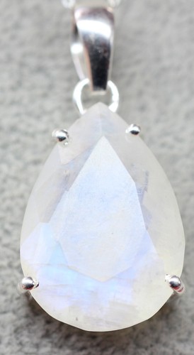 Pendentif topaze lune - pendentif, de