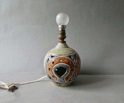 Lampe céramique ajourée - lampe,