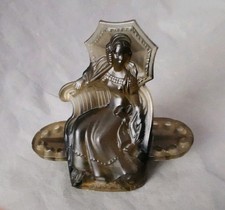 Pique-fleurs en verre de