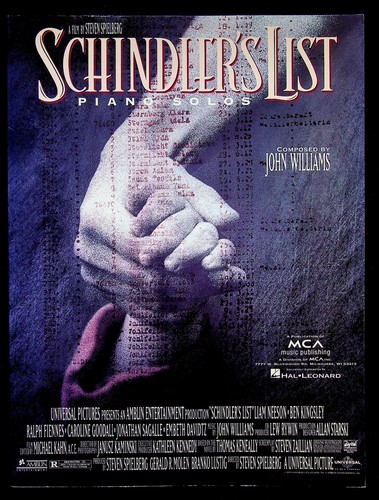 Schindler list piano - schindler's, solos