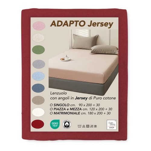 Draps housse jersey adapto - housse,