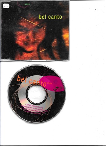Bel canto maxi rumour - bel, cd