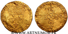 LOUIS XIII - ECU D'OR AU