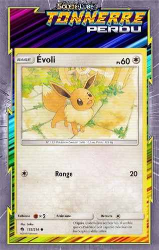 Evoli sl08 tonnerre perdu - -, sl08:tonnerre