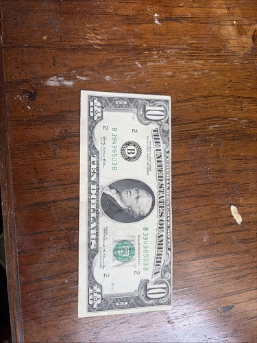 Federal reserve note - reserve, ten
