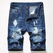 Hommes Jean Short Pantalon